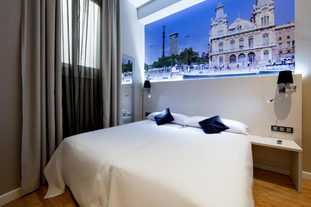 Hostal Bcn Ramblas Barcelona Kamer foto